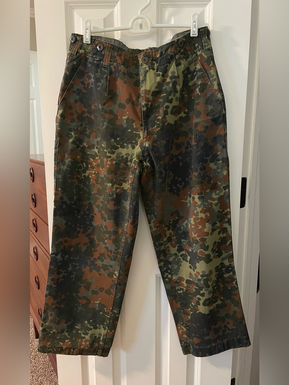 Vintage Cotton Camo Pants